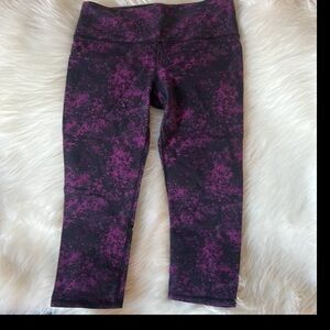 Alo purple capri leggings